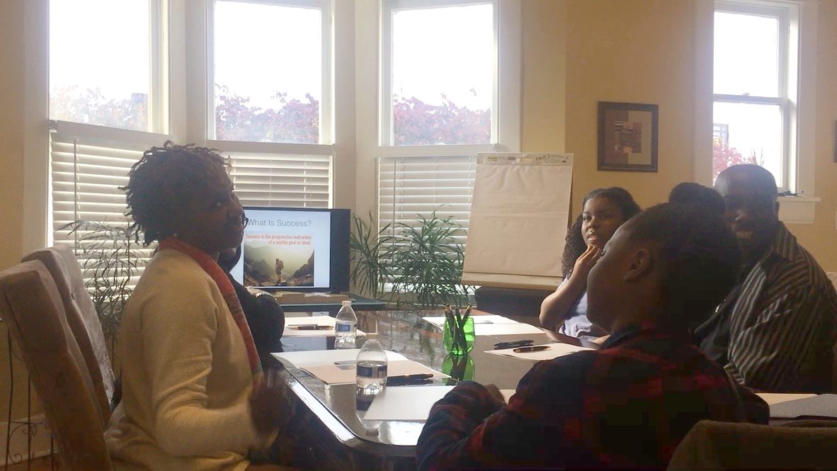 A seminar session in discussion at the Good Stewards Annual Family Seminar